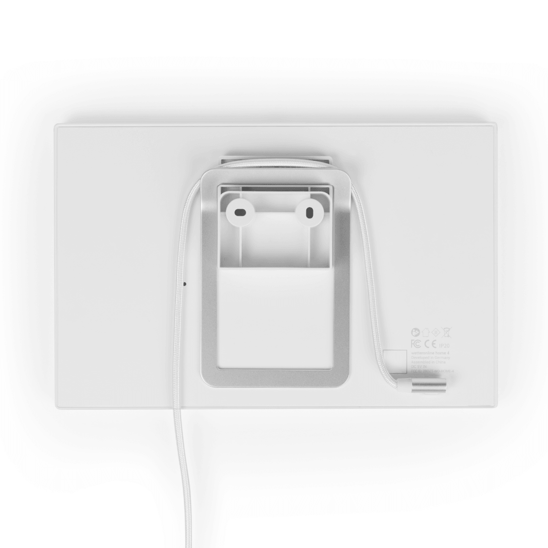 tiempo & radar home 4 (blanco) + kit de montaje en pared