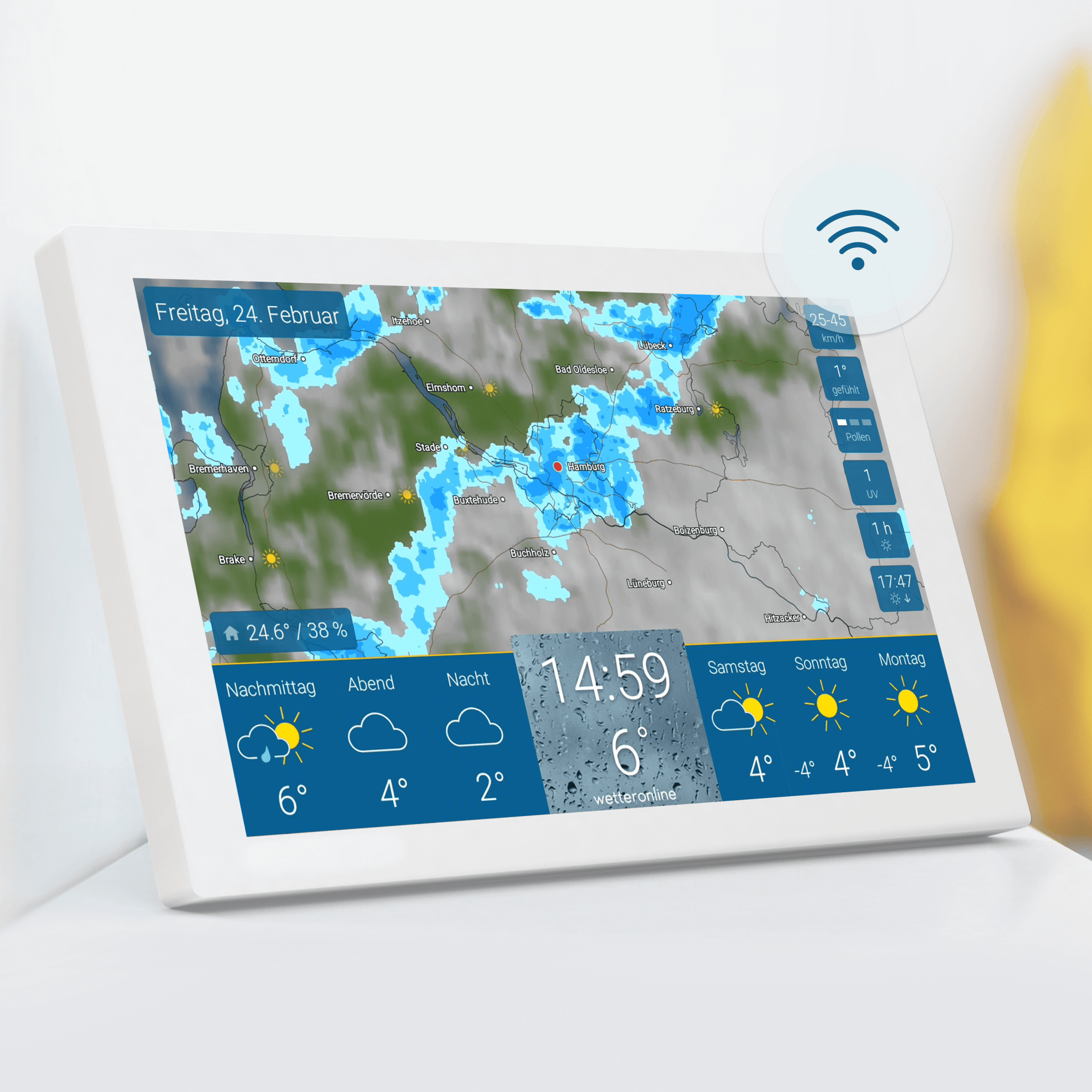 tiempo & radar home