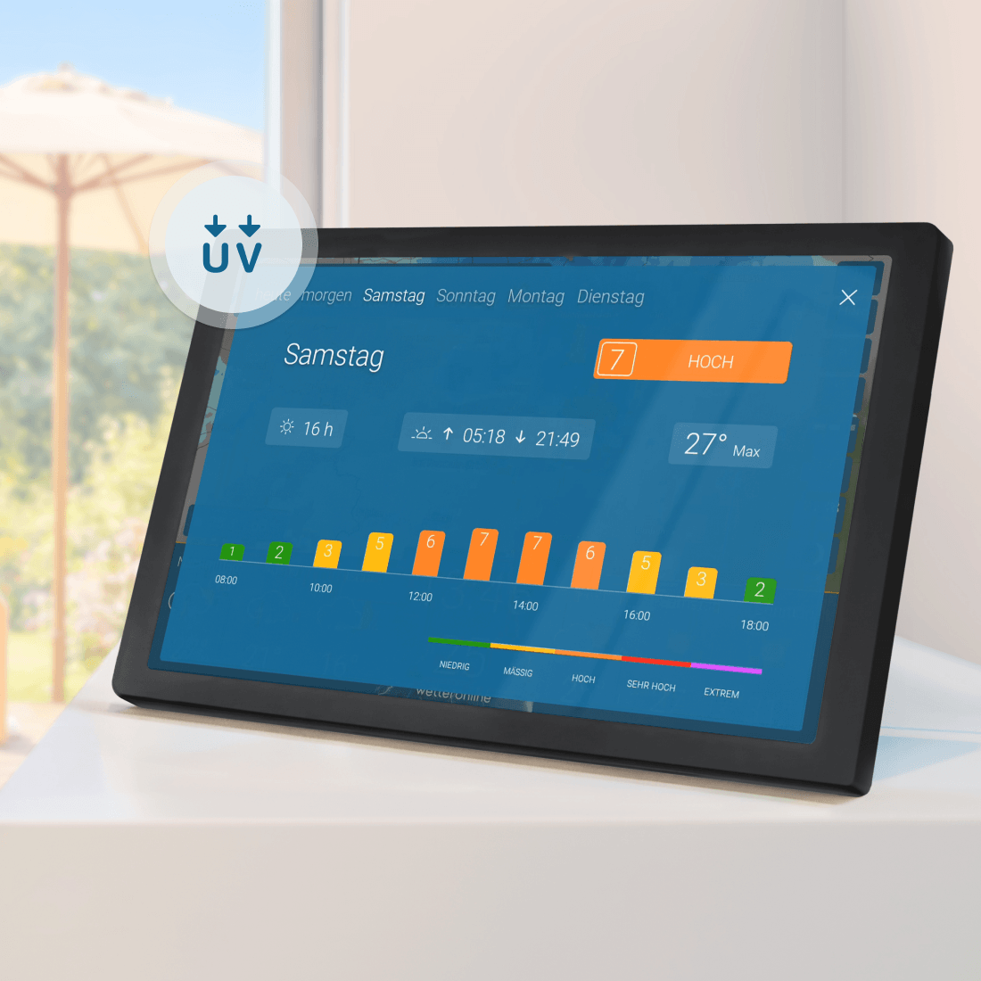 tiempo & radar home 4 (negro)