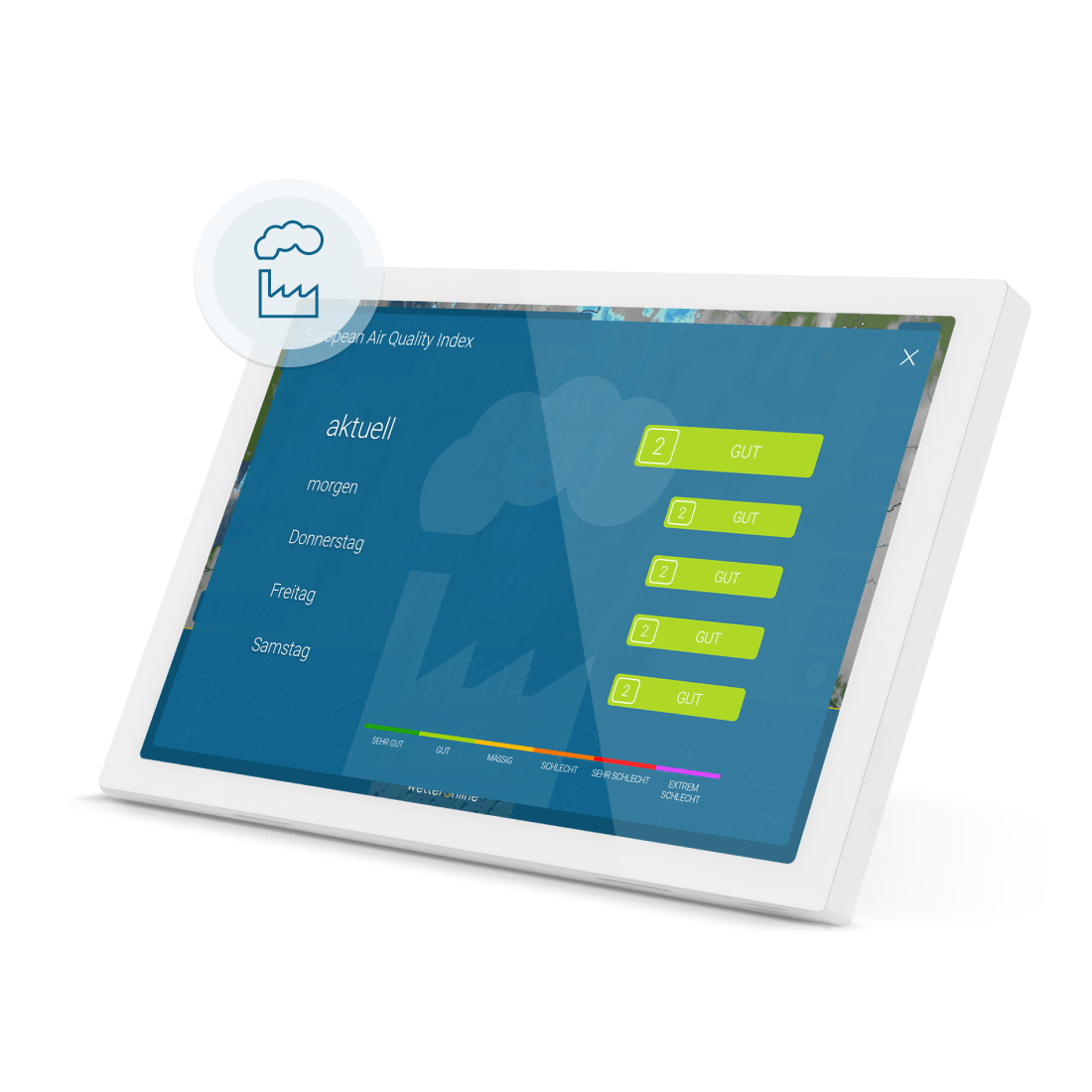 tiempo & radar home 4 (blanco)