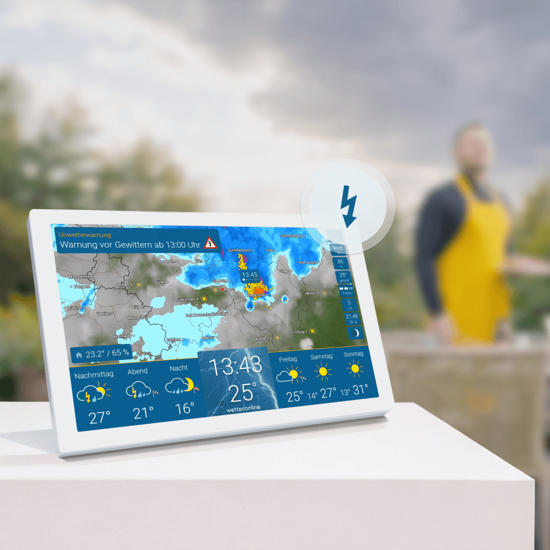 tiempo & radar home 4 (blanco)