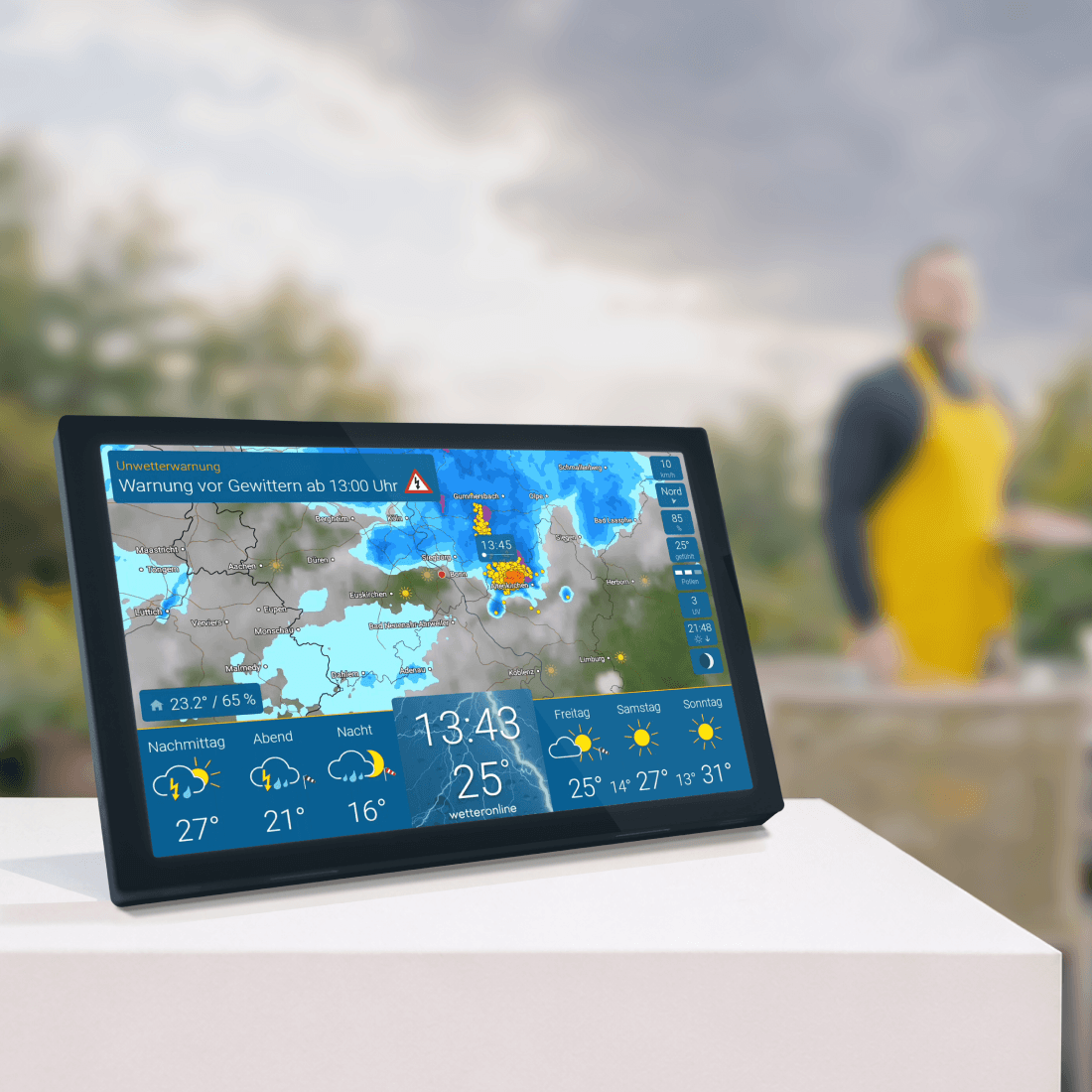 tiempo & radar home 4 (negro)